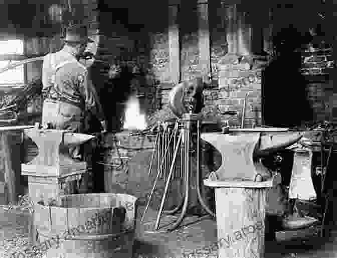 A Blacksmith Working In A Pre Industrial Era Workshop The Ludwig Book: A Business History And Dating Guide