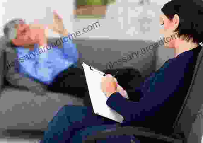 A Depiction Of A Therapist And Patient Engaged In A Psychoanalytic Session, Exploring The Unconscious Mind. The Psychoanalytic Theory Of Neurosis