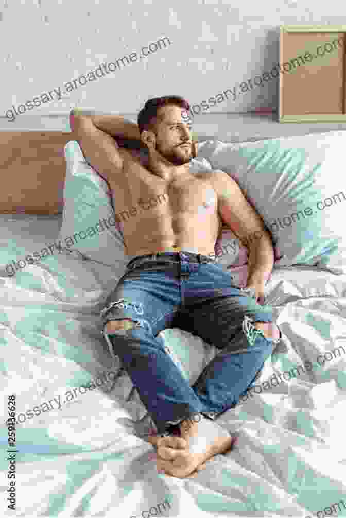 A Man Lying In Bed With A Book Open On His Chest Bedtime Stories For CIS Males