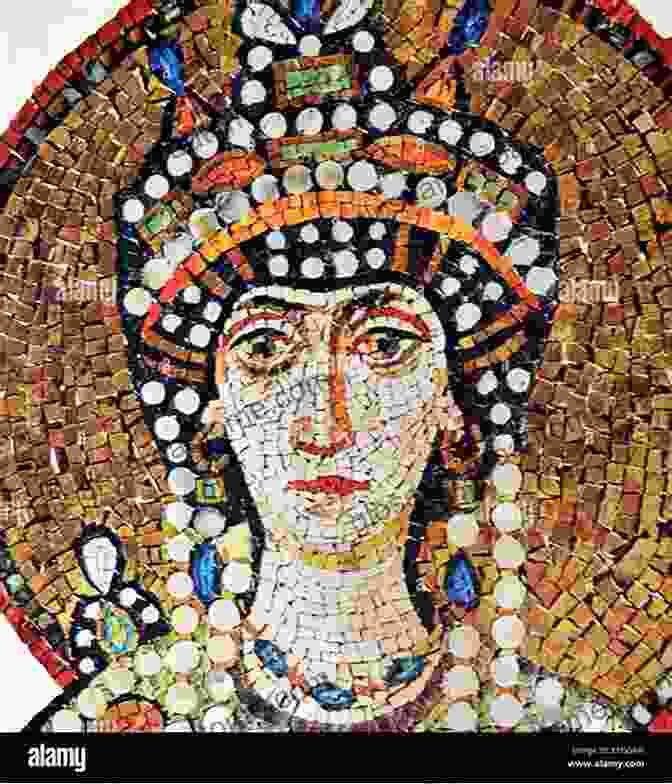 A Mosaic Depicting Theodora, Her Image Adorned With Rich Jewels And Intricate Garments Theodora And The Emperor Harold Lamb