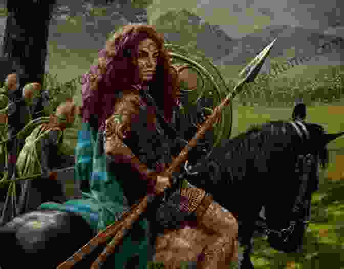 A Painting Of Boadicea, A Celtic Queen Who Led A Revolt Against Roman Rule In Britain In The 1st Century AD. A History Of The English Monarchy: From Boadicea To Elizabeth I