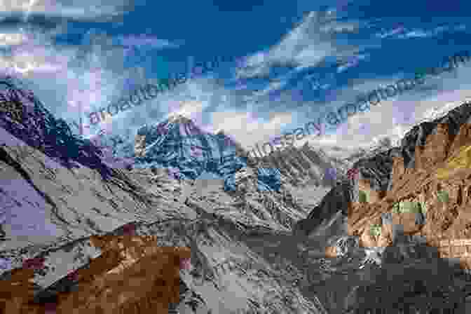 A Panoramic View Of The Annapurna Mountain Range Nepal A Hermit Kingdom Garry Rodan