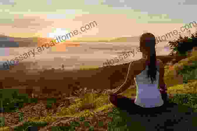 A Serene Woman Meditating Amidst A Chaotic Storm Finding Peace Amid The Chaos: My Escape From Depression And Suicide