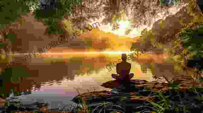 A Serene Woman Meditating In A Tranquil Setting, Surrounded By Nature The New Meditation Handbook: Meditations To Make Our Life Happy And Meaningful