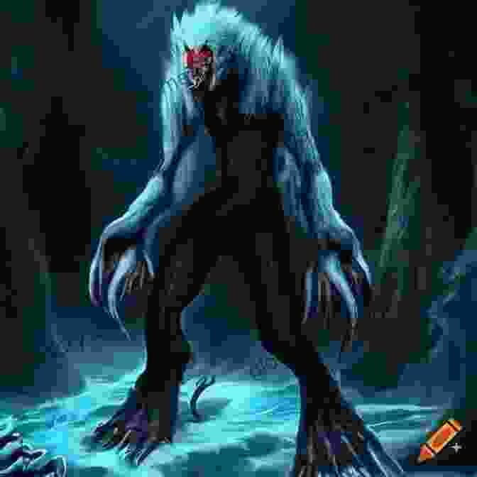 A Shadowy Figure With Glowing Red Eyes And Sharp Claws, Representing A Skinwalker Skinwalkers Shapeshifters And Native American Curses