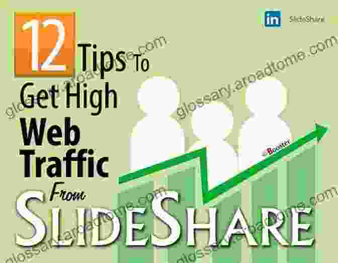 A Slide Showing A Graph Of Increasing Web Traffic From Slideshare Present Yourself: Using SlideShare To Grow Your Business