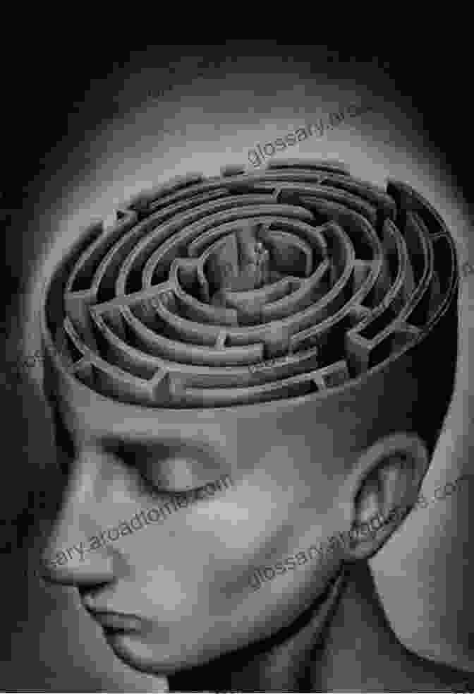 A Surreal Depiction Of The Unconscious Mind As A Labyrinth Of Hidden Thoughts And Emotions. The Psychoanalytic Theory Of Neurosis