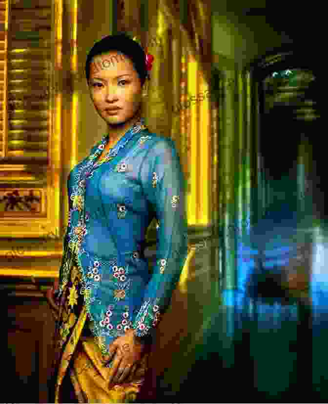 A Woman Wearing A Traditional Nyonya Kebaya Nyonya Kebaya: A Century Of Straits Chinese Costume