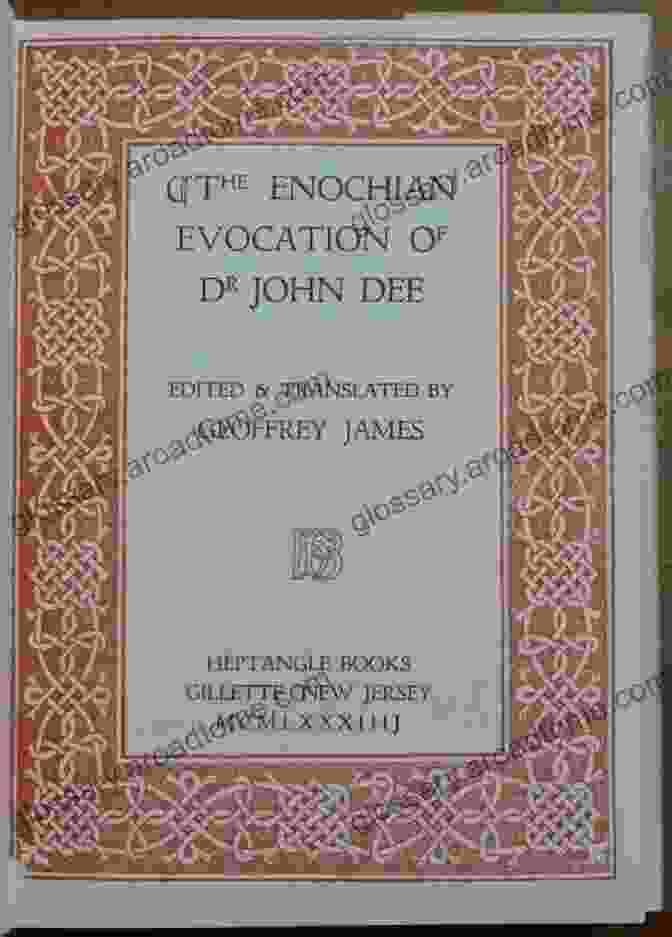 An Illustration Depicting Dr John Dee Performing The Enochian Evocation The Enochian Evocation Of Dr John Dee