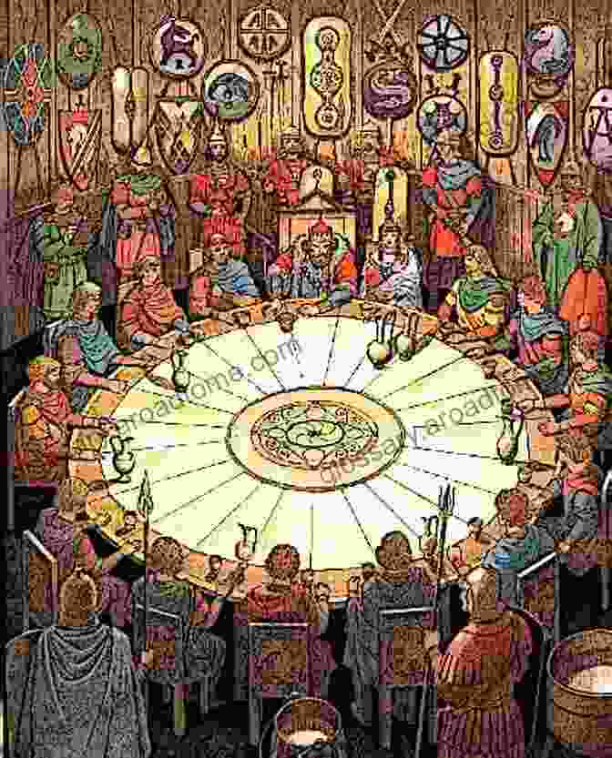 An Illustration Of King Arthur And The Knights Of The Round Table Discovering The Mysteries Of Ancient America: Lost History And Legends Unearthed And Explored