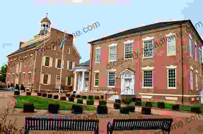 Black And White Photograph Of The Old State House In Dover, Delaware DOVER DELAWARE IN BLACK WHITE