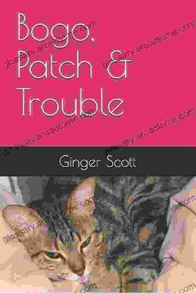 Bogo Patch Trouble Book Cover Featuring A Girl Holding A Lantern And A Creature With Glowing Eyes Bogo Patch Trouble Ginger Scott