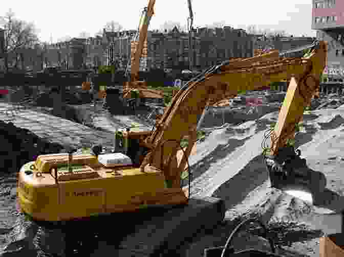 Construction Site With Excavators, Cranes, And Diggers, As Seen Through The Eyes Of A Child. I Spy Construction Vehicles: A Fun Eye Construction Site With Excavators Cranes Diggers And More