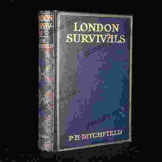 Ditchfield London Survivals Book Cover Treasures Of London: P H Ditchfield S London Survivals