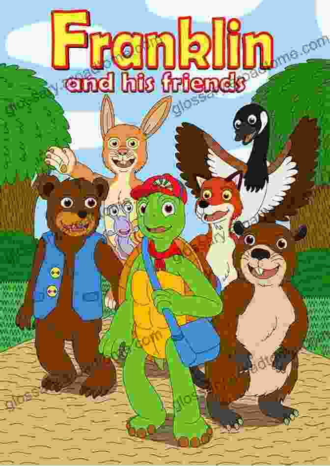 Franklin And His Friends Huddle Together In Fear During The Thunderstorm. Franklin And The Thunderstorm (Classic Franklin Stories)