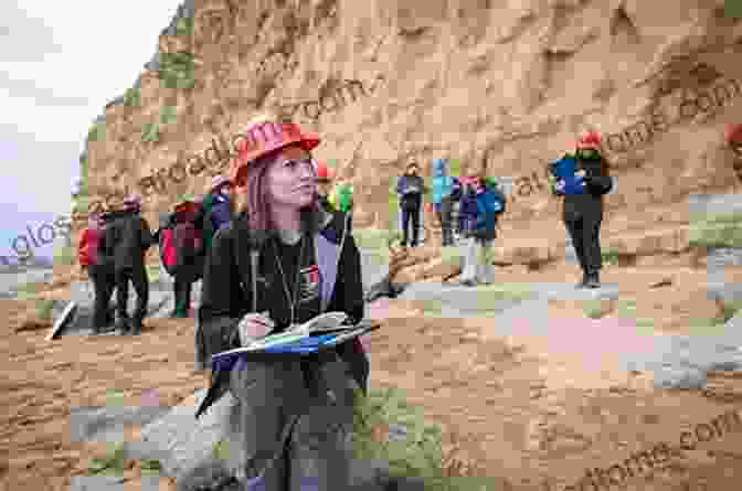 Image Of Conservationists Conducting Fieldwork At A Geological Site Care And Conservation Of Geological Material