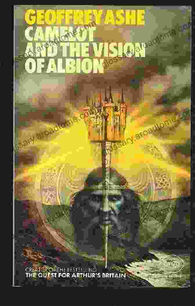 Image Of The Book 'Camelot And The Vision Of Albion' With A Mystical Forest In The Background. Camelot And The Vision Of Albion