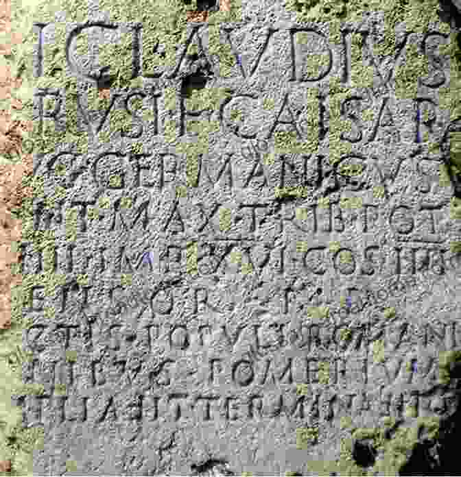 Latin Script Etched On A Stone Tablet, Emphasizing The Importance Of Mastering The Language In Ancient Rome How To Survive In Ancient Rome