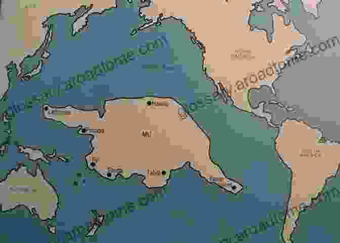 Map Of The Hypothesized Lost Continent Of Lemuria Discovering The Mysteries Of Ancient America: Lost History And Legends Unearthed And Explored