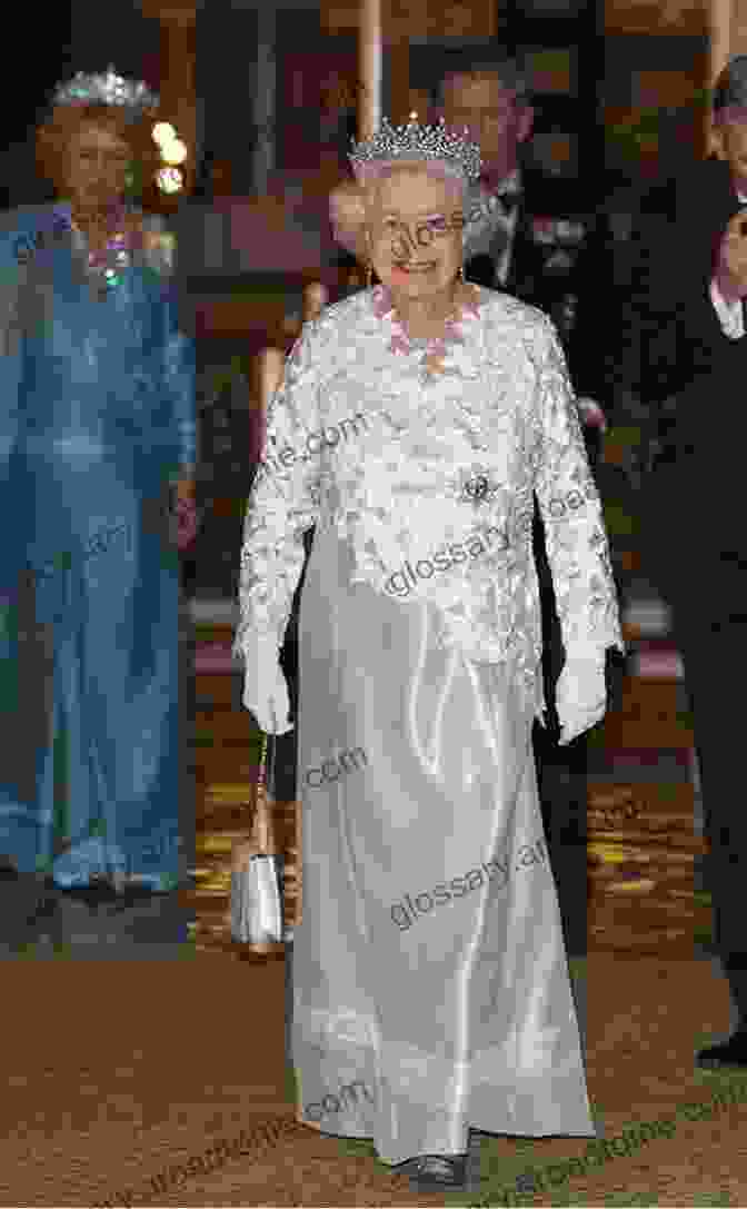 Queen Elizabeth II In A Blue Floral Dress Our Rainbow Queen: A Tribute To Queen Elizabeth II And Her Colorful Wardrobe