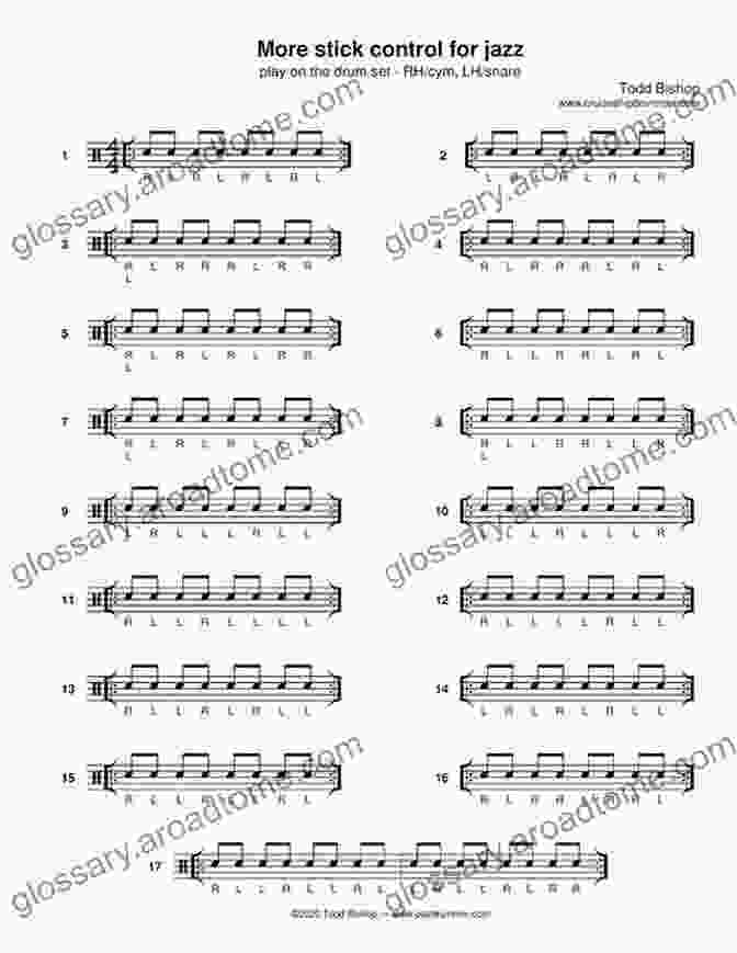 Snare Drummer Practicing Stick Control Exercises Stick Control: For The Snare Drummer