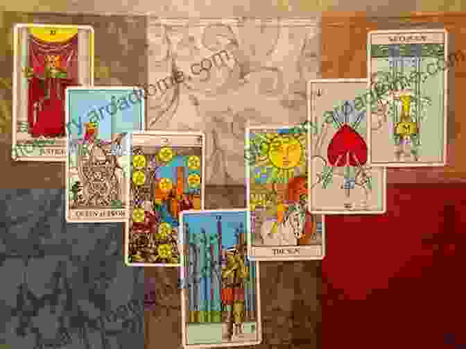 Tarot Cards Laid Out On A Table A Manual Of Cartomancy (1909): Fortune Telling And Occult Divination