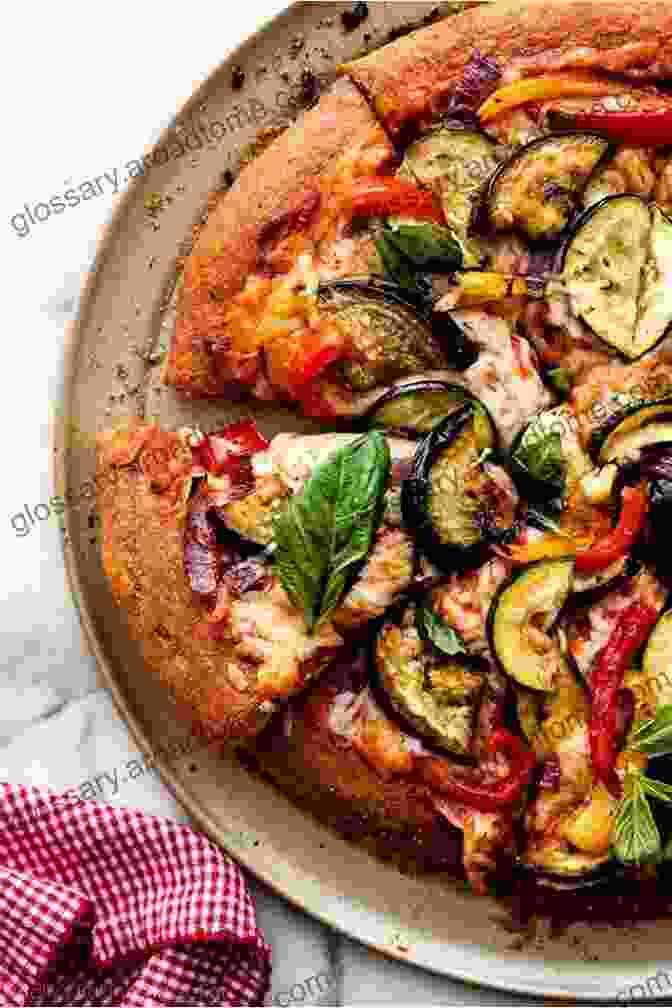 Whole Wheat Pizza With Roasted Bell Peppers And Onions A Generous Guide To Digestively Thrive: Quick And Simple Recipes With Healthy Food: Emerging Health Problems