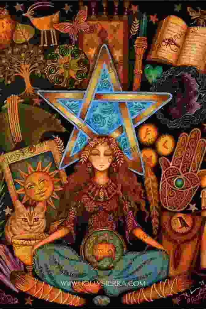 Wiccan Deity Depicted In A Painting Wicca Starter Kit For Beginners: The Essential Guide To Wiccan Traditions Eclectic Witches Solitary Practitioners And Finding Your Path (Wicca Spells And Witchcraft Rituals)