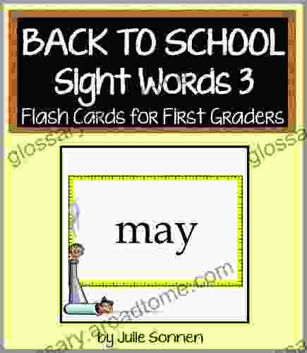 Back To School Sight Words 3 Flash Cards For First Graders (Back To School Sight Words For New Readers)