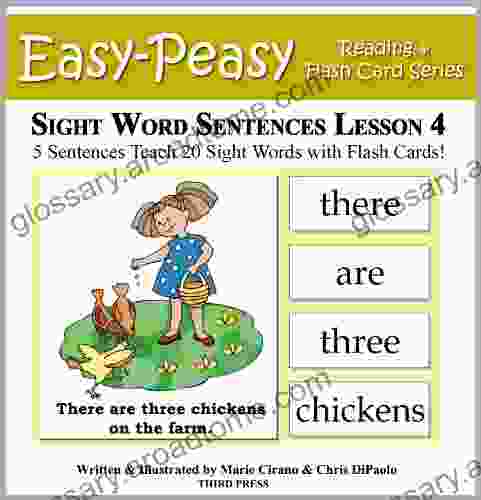 Sight Word Sentences Lesson 4: 5 Sentences Teach 20 Sight Words With Flash Cards (Learn To Read Sight Words)